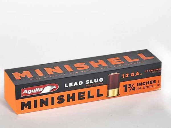 Aguila - Minishell 12 Gauge - 1-3/4in - 7/8oz - Slug - 20rds