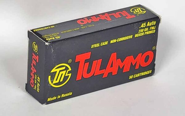 TULAMMO - .45 ACP - 230gr - FMJ - 50rds