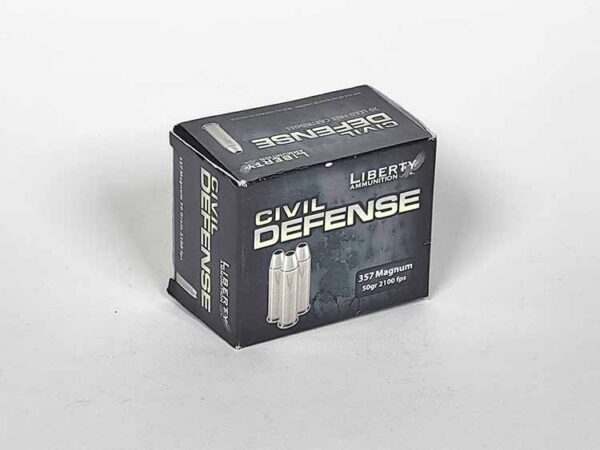 Liberty Ammunition Civil Defense - 357 Magnum - 50gr - HP - 20rds