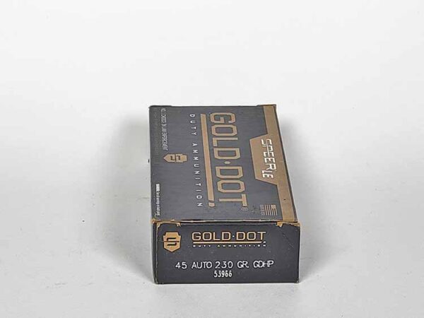 Speer Gold Dot - 45 Auto (ACP) - 230gr - GDHP - 50rds