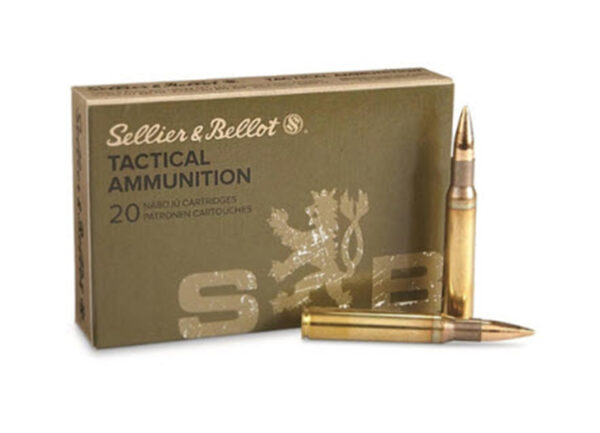 Sellier & Bellot Tactical Ammunition 30-06 SPRINGFIELD 150gr FMJ M1 GRAND 2700 FPS 20/BOX