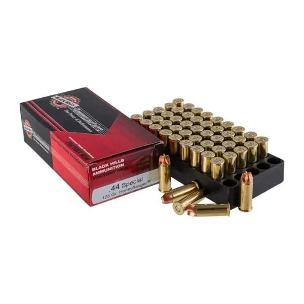 Black Hills .44 Special 125 Gr. Solid Copper HoneyBadger - 50rds