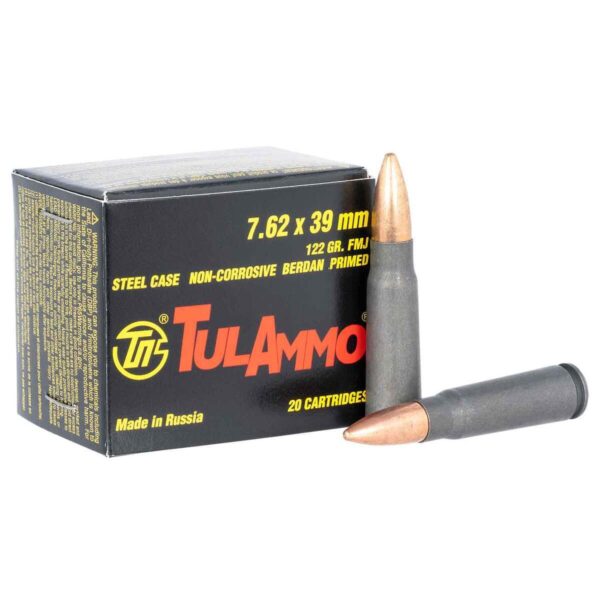 Tulammo 7.62x39mm 122Gr FMJ - 20 Rounds