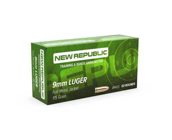 New Republic - 9mm Luger - 115gr - FMJ - 50rds