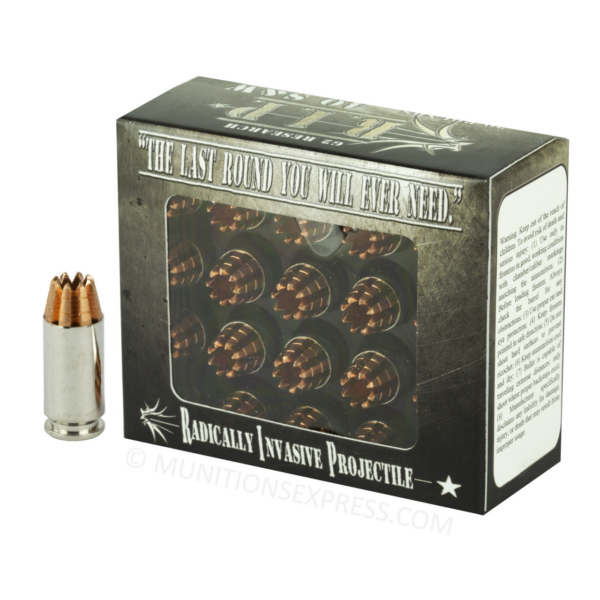 G2 Research R.I.P 40 s&w 115gr Lead Free copper bullet RIP Radically Invasive Projectile 20/box