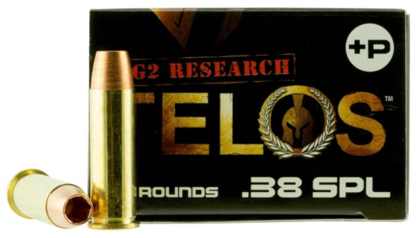 G2 Research TELOS 38SPL+ Telos 38 Special +P 105 gr Copper Hollow Point Box of 20