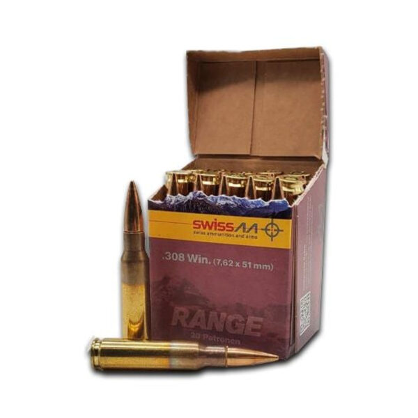 Saltech .308 Winchester - Swiss made 147gr FMJ 20rds