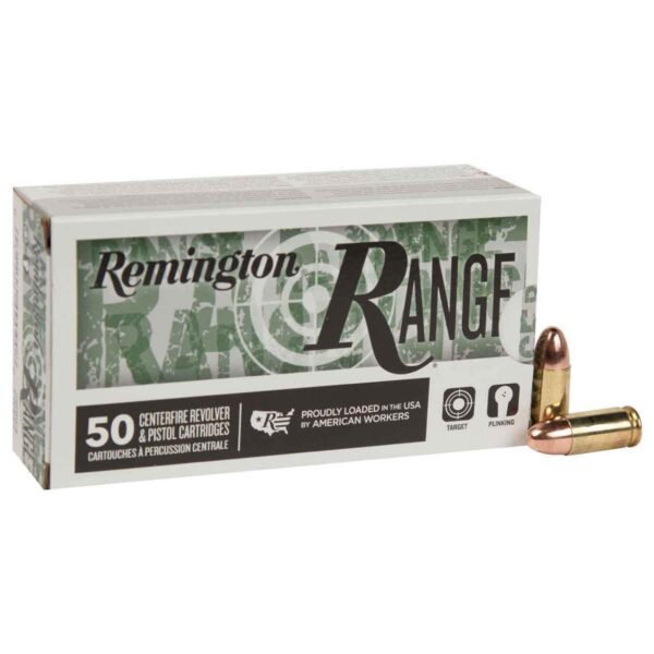 Remington Range 9mm 115gr FMJ - 50 Rounds